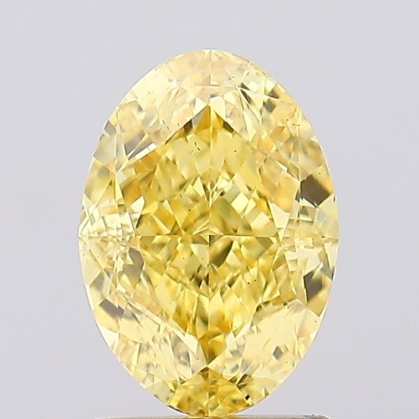 1.7 carat,  colour, VS1 clarity, Oval shape, Lab Grown Diamond.