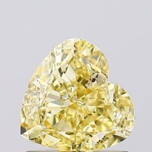 1.02 carat,  colour, SI1 clarity, Heart shape, Lab Grown Diamond.