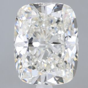 3.13 carat, G colour, VS1 clarity, Cushion shape, Lab Grown Diamond.