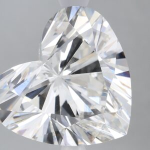 5 carat, G colour, VS1 clarity, Heart shape, Lab Grown Diamond.