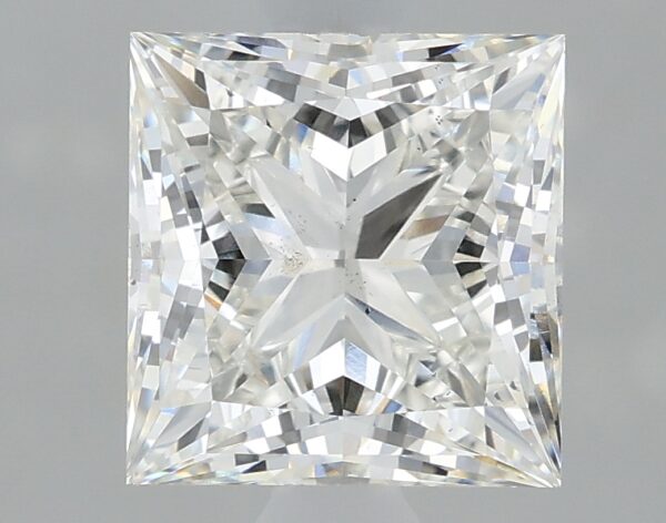 1.62 carat, G colour, VS2 clarity, Princess shape, Lab Grown Diamond.