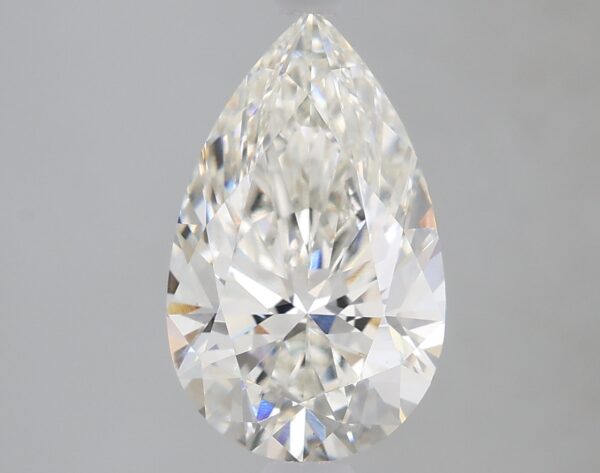 1.77 carat, G colour, VS1 clarity, Pear shape, Lab Grown Diamond.