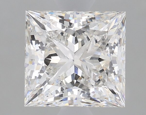 1.66 carat, F colour, VS2 clarity, Princess shape, Lab Grown Diamond.
