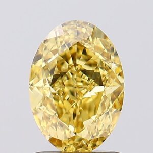 1.72 carat,  colour, VS2 clarity, Oval shape, Lab Grown Diamond.