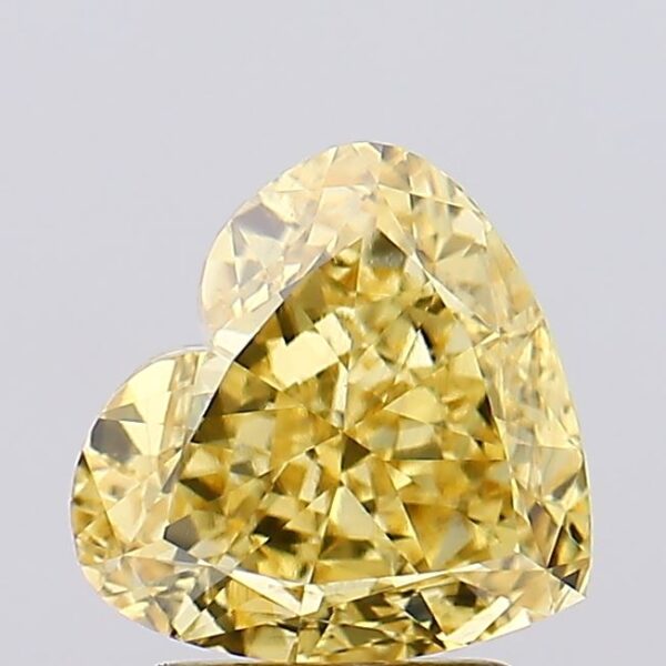 2.51 carat,  colour, VS1 clarity, Heart shape, Lab Grown Diamond.