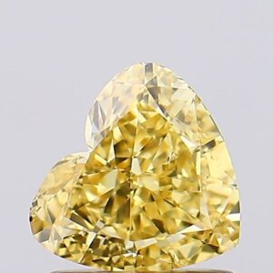 1.03 carat,  colour, VS2 clarity, Heart shape, Lab Grown Diamond.