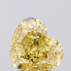 2.54 carat,  colour, VVS2 clarity, Heart shape, Lab Grown Diamond.