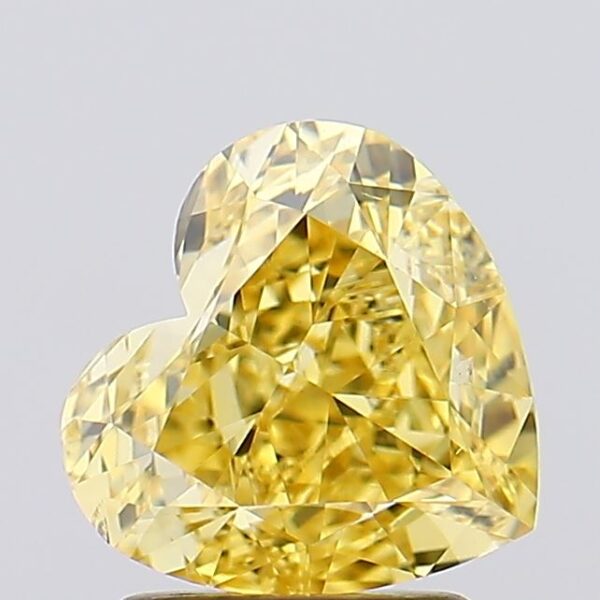 2.24 carat,  colour, SI1 clarity, Heart shape, Lab Grown Diamond.