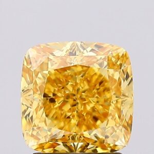 1.89 carat,  colour, VS1 clarity, Cushion shape, Lab Grown Diamond.
