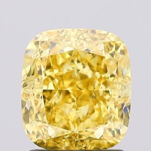 1.85 carat,  colour, VS1 clarity, Cushion shape, Lab Grown Diamond.