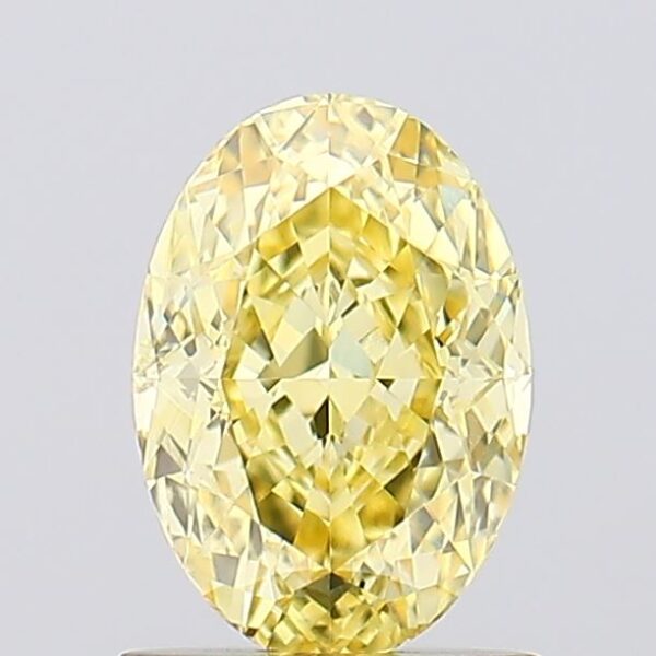 1.1 carat,  colour, SI1 clarity, Oval shape, Lab Grown Diamond.