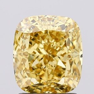 1.9 carat,  colour, VS2 clarity, Cushion shape, Lab Grown Diamond.