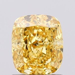 1.03 carat,  colour, VS1 clarity, Cushion shape, Lab Grown Diamond.