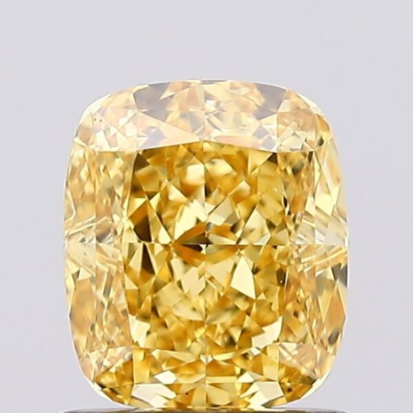 1.03 carat,  colour, VS1 clarity, Cushion shape, Lab Grown Diamond.