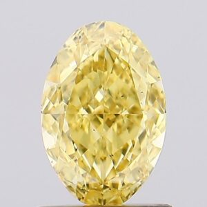 1.01 carat,  colour, SI1 clarity, Oval shape, Lab Grown Diamond.