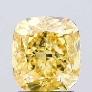 1.81 carat,  colour, VS2 clarity, Cushion shape, Lab Grown Diamond.