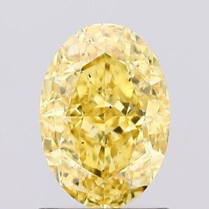 1.21 carat,  colour, SI1 clarity, Oval shape, Lab Grown Diamond.