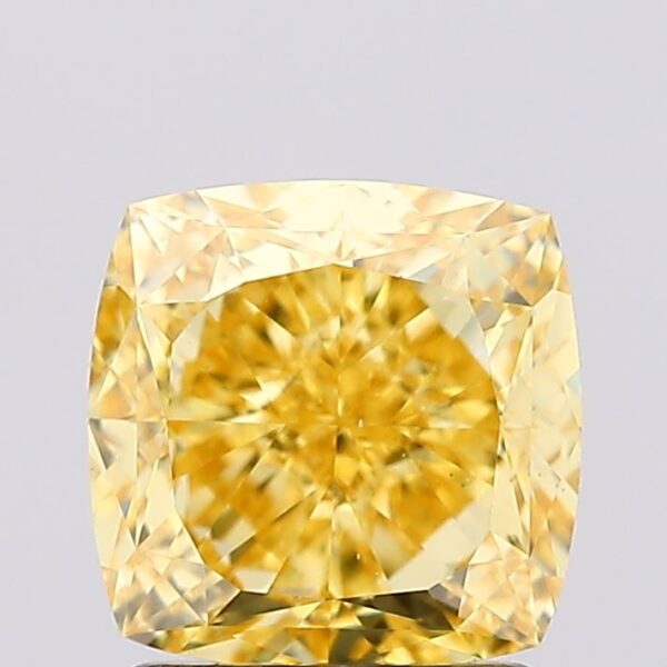 1.81 carat,  colour, VS1 clarity, Cushion shape, Lab Grown Diamond.