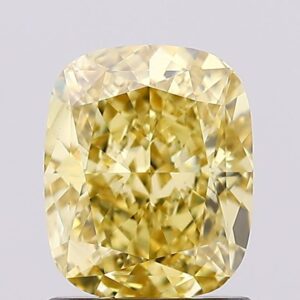 1.41 carat,  colour, VS1 clarity, Cushion shape, Lab Grown Diamond.