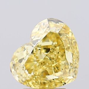 2.76 carat,  colour, VS1 clarity, Heart shape, Lab Grown Diamond.