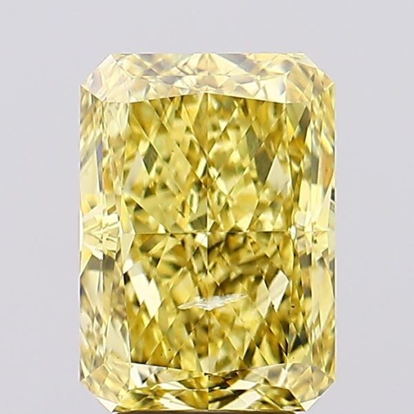 4.76 carat,  colour, SI1 clarity, Radiant shape, Lab Grown Diamond.