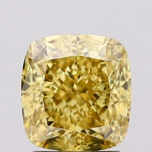 2.14 carat,  colour, SI1 clarity, Cushion shape, Lab Grown Diamond.