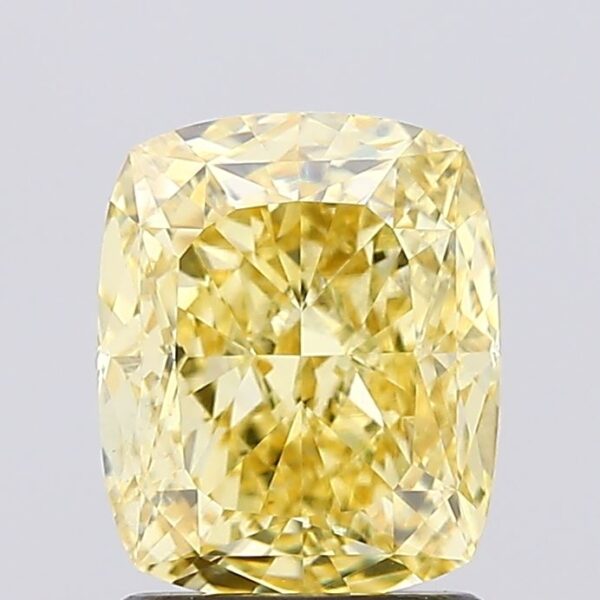 1.83 carat,  colour, VS1 clarity, Cushion shape, Lab Grown Diamond.