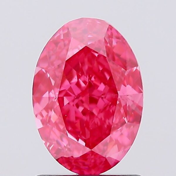 1.5 carat,  colour, VS2 clarity, Oval shape, Lab Grown Diamond.