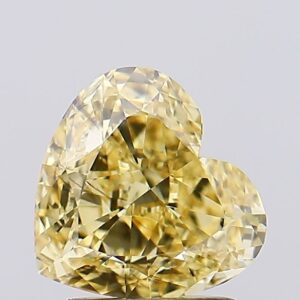 2.01 carat,  colour, VS2 clarity, Heart shape, Lab Grown Diamond.