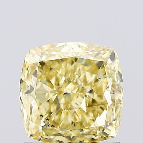 1 carat,  colour, SI1 clarity, Cushion shape, Lab Grown Diamond.