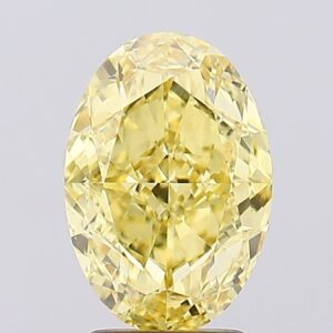 3.31 carat,  colour, VS1 clarity, Oval shape, Lab Grown Diamond.