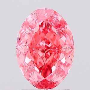 1.76 carat,  colour, VS1 clarity, Oval shape, Lab Grown Diamond.