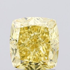 1.75 carat,  colour, VS2 clarity, Cushion shape, Lab Grown Diamond.