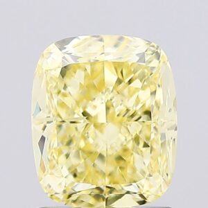 1.52 carat,  colour, SI1 clarity, Cushion shape, Lab Grown Diamond.