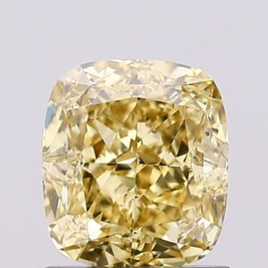 1.13 carat,  colour, VS2 clarity, Cushion shape, Lab Grown Diamond.