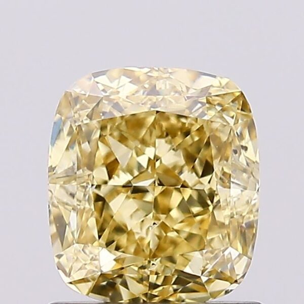1.13 carat,  colour, VS2 clarity, Cushion shape, Lab Grown Diamond.