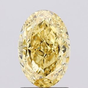 1.52 carat,  colour, VS2 clarity, Oval shape, Lab Grown Diamond.