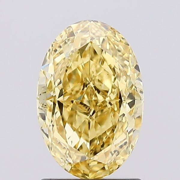 1.52 carat,  colour, VS2 clarity, Oval shape, Lab Grown Diamond.