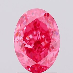 1.68 carat,  colour, VS1 clarity, Oval shape, Lab Grown Diamond.
