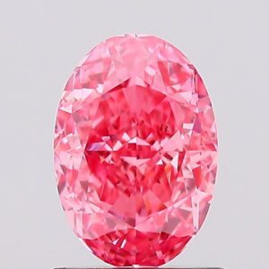 1.13 carat,  colour, SI1 clarity, Oval shape, Lab Grown Diamond.
