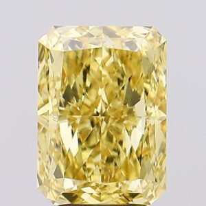 4.69 carat,  colour, VS1 clarity, Radiant shape, Lab Grown Diamond.