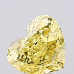 2.71 carat,  colour, SI1 clarity, Heart shape, Lab Grown Diamond.