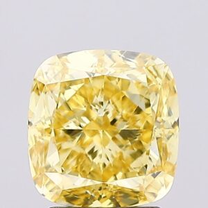 2.51 carat,  colour, SI1 clarity, Cushion shape, Lab Grown Diamond.