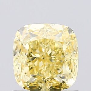 1 carat,  colour, SI1 clarity, Cushion shape, Lab Grown Diamond.