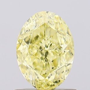 1.01 carat,  colour, SI1 clarity, Oval shape, Lab Grown Diamond.