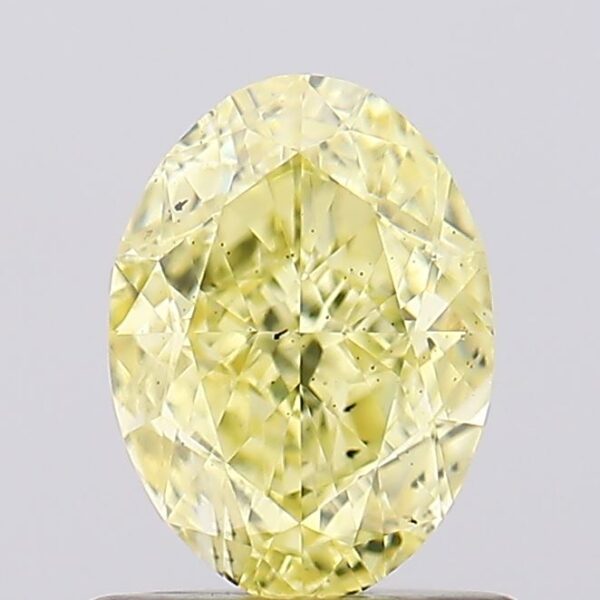 1.01 carat,  colour, SI1 clarity, Oval shape, Lab Grown Diamond.