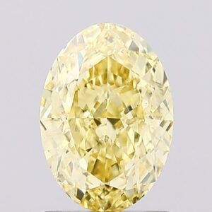 1.13 carat,  colour, VS1 clarity, Oval shape, Lab Grown Diamond.