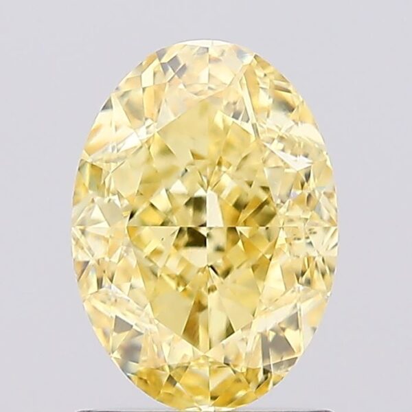 1.5 carat,  colour, VS1 clarity, Oval shape, Lab Grown Diamond.