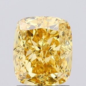 1.6 carat,  colour, VVS2 clarity, Cushion shape, Lab Grown Diamond.