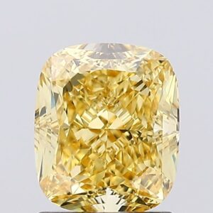 1.54 carat,  colour, VVS2 clarity, Cushion shape, Lab Grown Diamond.